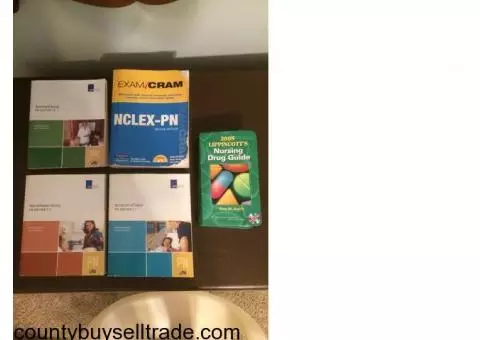 NCLEX-PN review books and materials