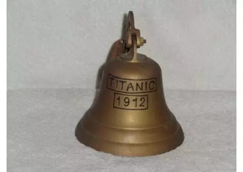 Brass Titanic bell