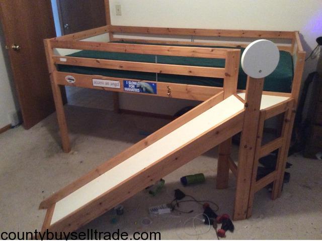 Ikea Loft Bed With Slide In Hingham, Bunk Bed With Slide Ikea